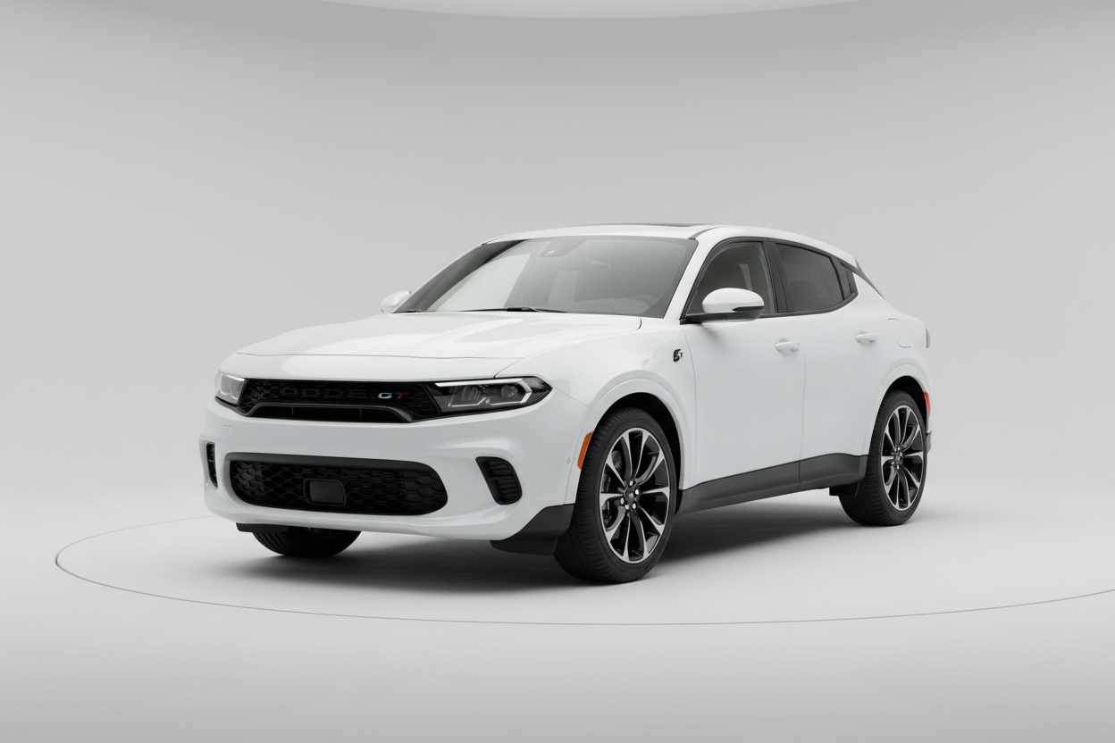 WHITE 2024 DODGE HORNET GT